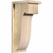 Ekena Millwork Del Monte Rough Sawn Corbel w/Backplate, Douglas Fir, 8"W x 10"D x 22"H COR08X10X22DEL01RDF - alternate 1